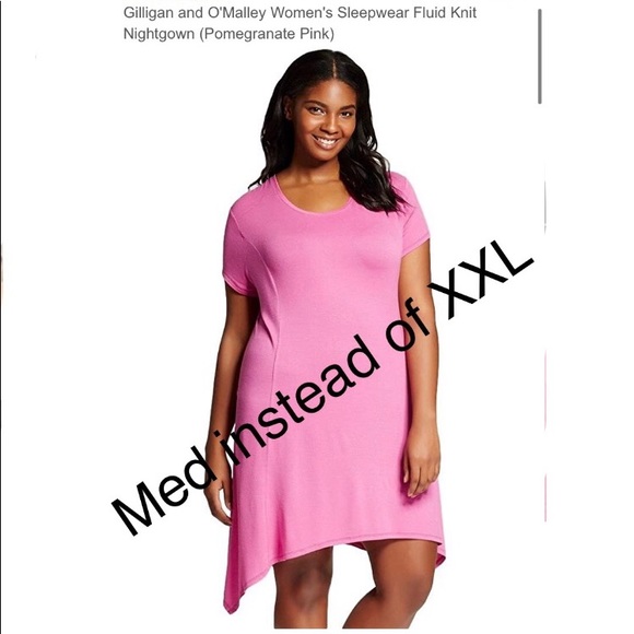 Pink Sleepwear Dress - Picture 2 of 4